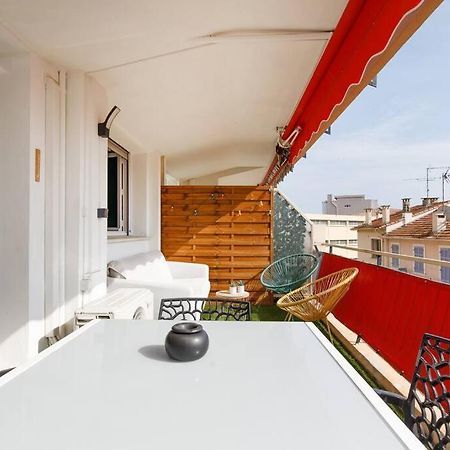 Stanislas Art - Cannes Centre - Terrasse - Clim Apartment ภายนอก รูปภาพ
