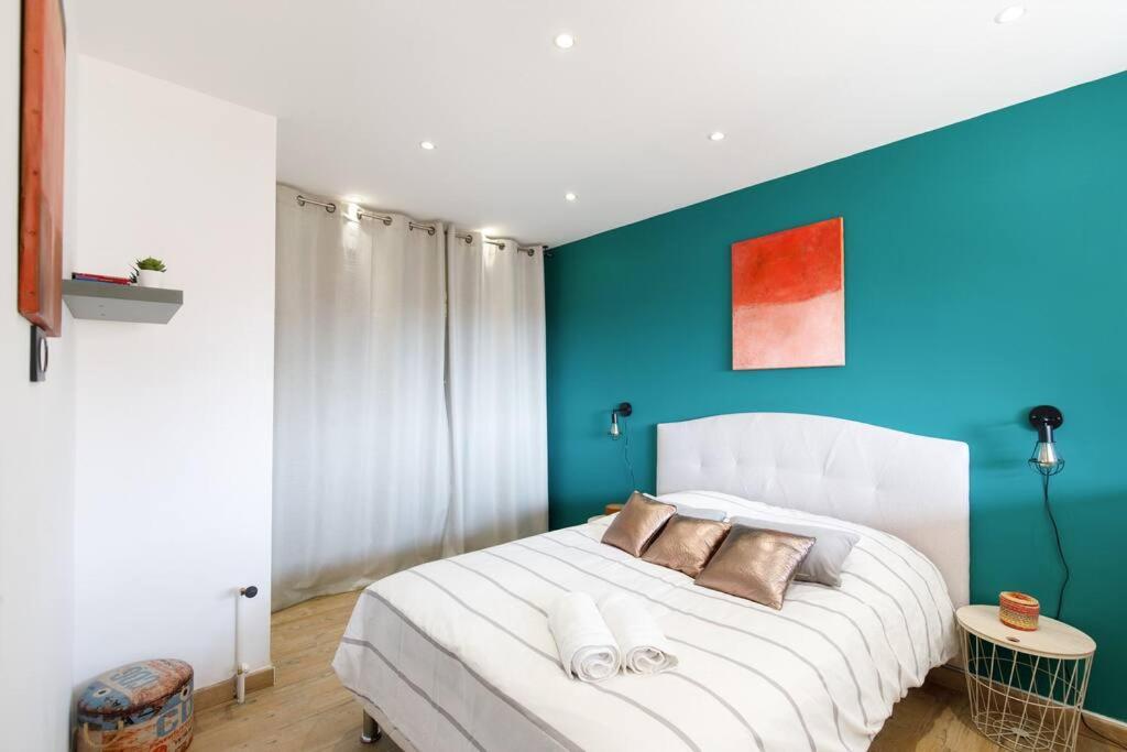 Stanislas Art - Cannes Centre - Terrasse - Clim Apartment ภายนอก รูปภาพ